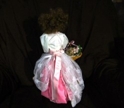 rose flower maiden back